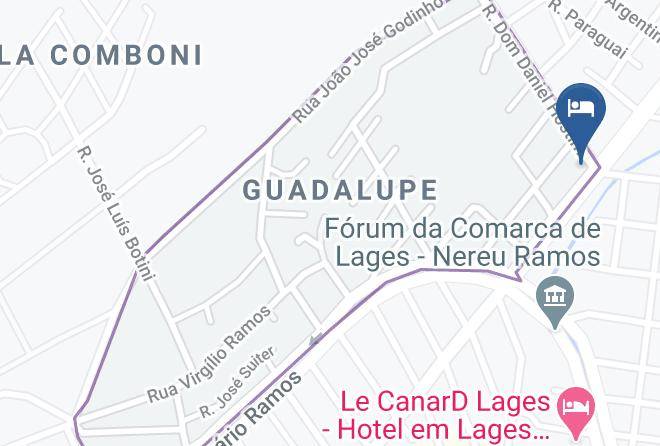 Lajes - Zago Hotel Maps