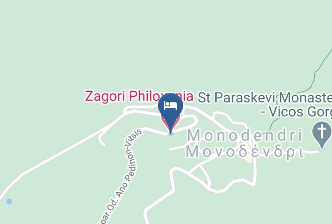 Ioannina - Zagori Philoxenia Hotel Maps