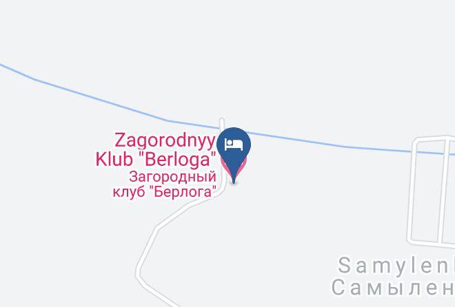 Rozhdestvenskoye - Zagorodnyy Klub Berloga Maps