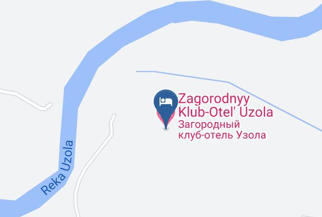 Zagorodnyy Klub Otel' Uzola Map