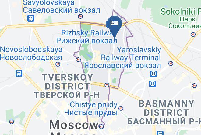 Moscow - Zagorodnyy Kompleks Aleksino Istra Maps
