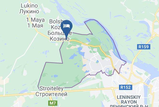 Nizhniy Novgorod - Zagorodnyy Kompleks Berkut Maps