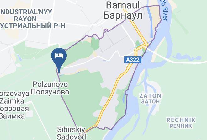 Barnaul - Zagorodnyy Kompleks Forsazh Maps
