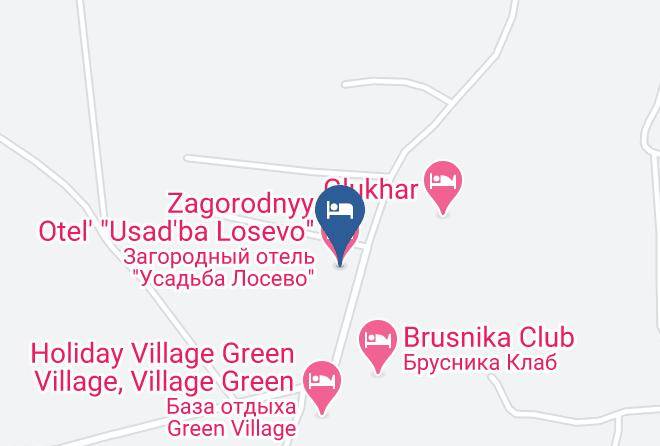 Priozersky District - Zagorodnyy Otel' Usad'ba Losevo Maps