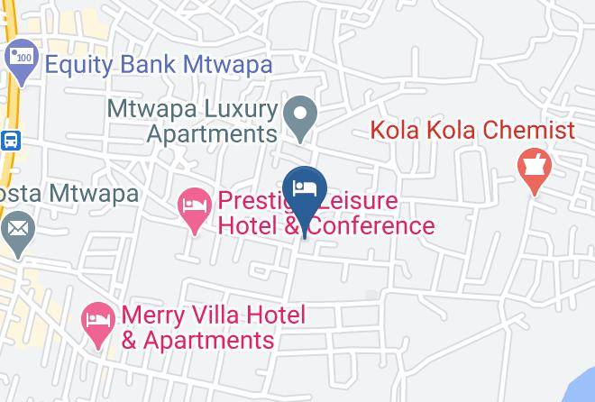 Kilifi - Zagota Hotel Maps