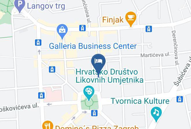 Zagreb - Zagpartments Maps