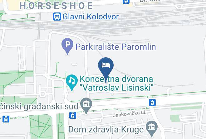 Zagreb - Zagreb Point Apartments Lisinski Maps