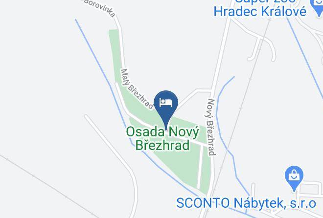 Hradec Kralove - Zahradni Domek Borovinka Maps