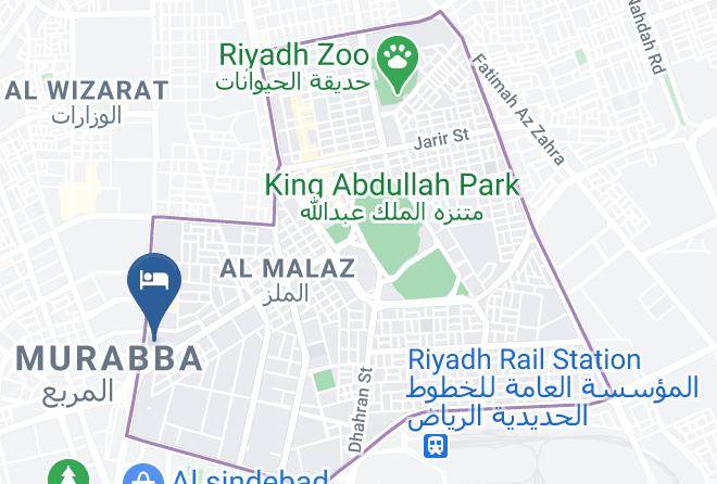 Riyadh - Zahret Alsharq Hotel Maps