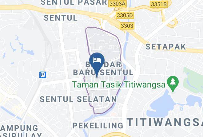 Kuala Lumpur - Zaiha Homestay Maps