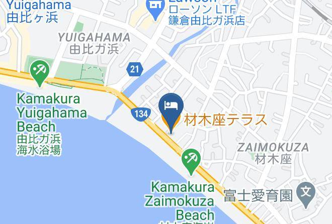 Kamakura City - Zaimokuza Seasons Maps