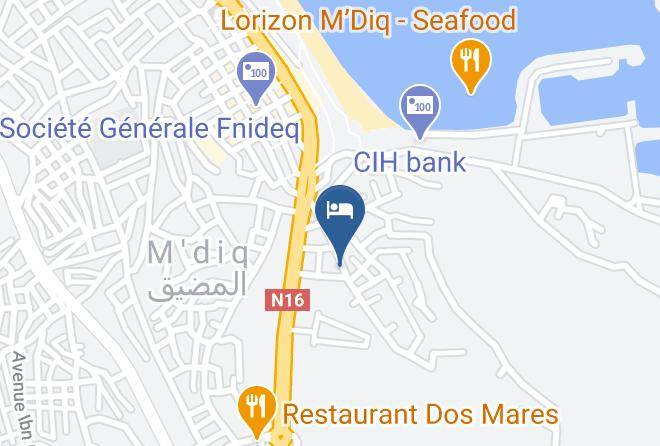 Tangier Tetouan - Zain Hotel Maps