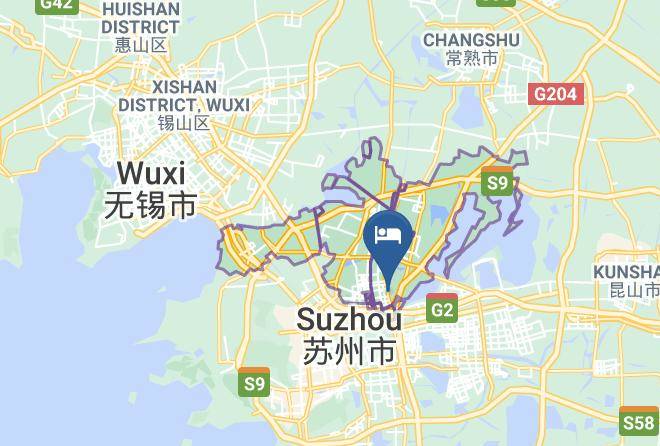 Suzhou - Zaishuiyifang Hotel Maps