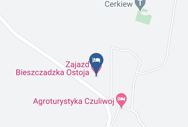 Bieszczadynty - Zajazd Bieszczadzka Ostoja Maps
