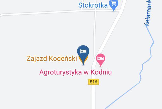 Bialski - Zajazd Kodenski Maps