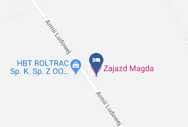 Zawiercianski - Zajazd Magda Maps