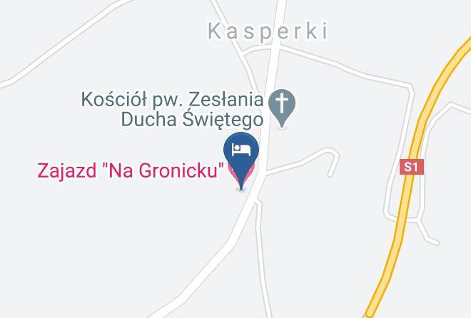 Zajazd Na Gronicku Map