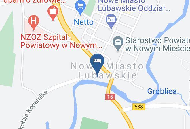 Nowomiejski - Zajazd Nad Drweca Maps
