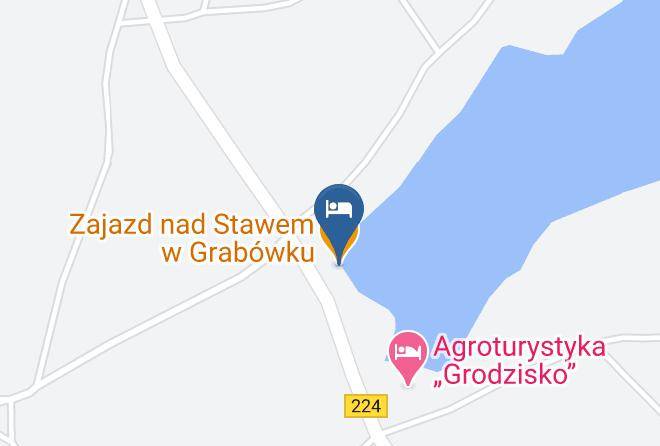 Koscierski - Zajazd Nad Stawem W Grabowku Maps