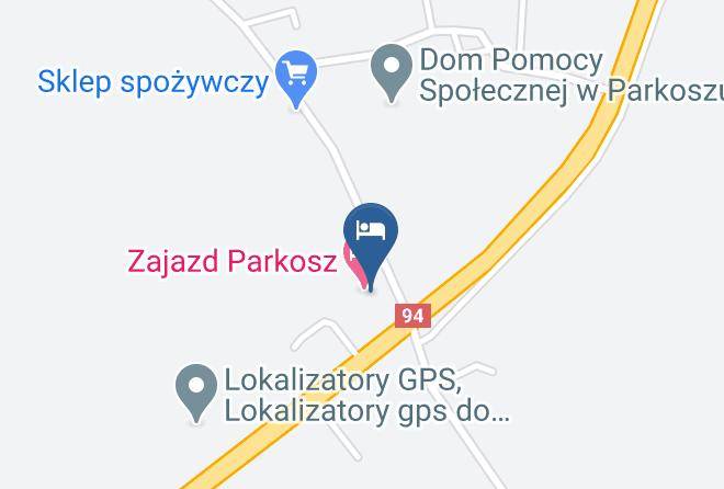 Debicki - Zajazd Parkosz Maps