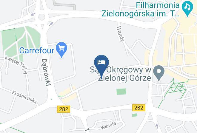 Zielona Gora - Zajazd Pocztowy Maps