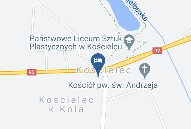 Kolski - Zajazd Pod Dylizansem Hotel Maps