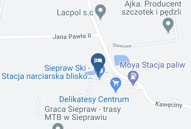 Myslenicki - Zajazd Pod Sloncem Maps