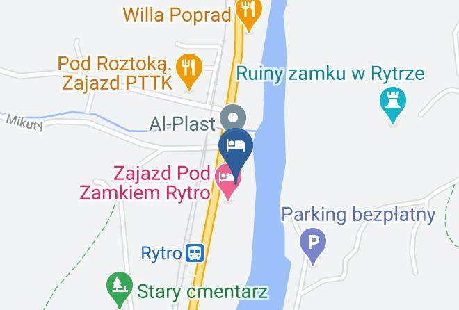 Nowosadecki - Zajazd Pod Zamkiem Rytro Maps