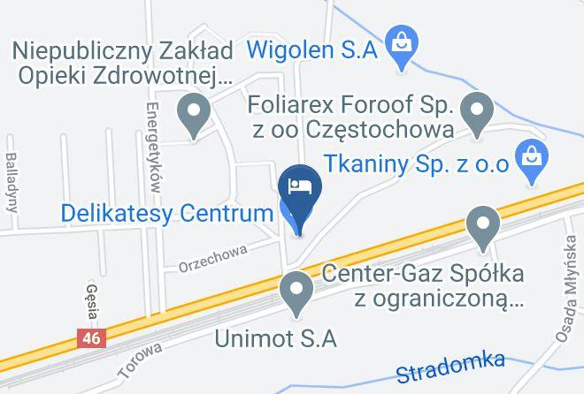 Zajazd Restauracja Hotel Map