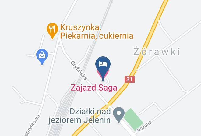 Gryfinski - Zajazd Saga Maps