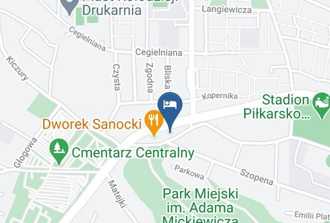 Sanocki - Zajazd Sanocki Maps