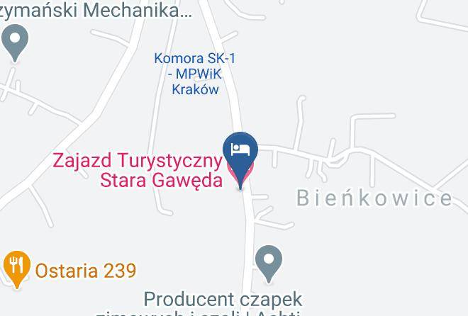 Myslenicki - Zajazd Turystyczny Stara Gaweda Maps