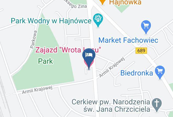 Hajnowski - Zajazd Wrota Lasu Maps