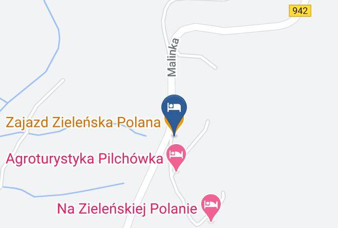 Zajazd Zielenska Polana Map