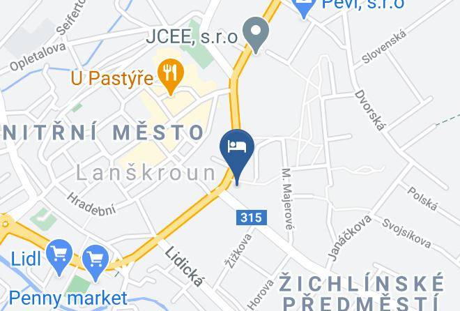 Usti Nad Orlici - Zajezdni Hostinec Krcma Maps