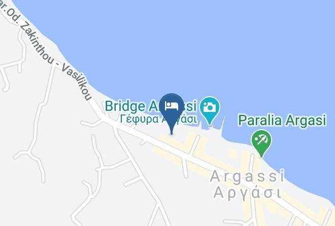 Zakinthos - Zakantha Beach Hotel Maps