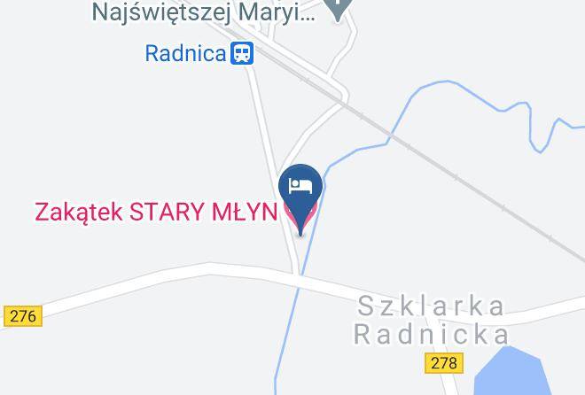 Zakatek Stary Mlyn Map