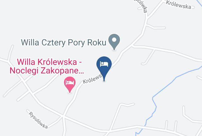 Tatrzanski - Zakohome Z Widokiem Na Tatry Cieniowka Maps