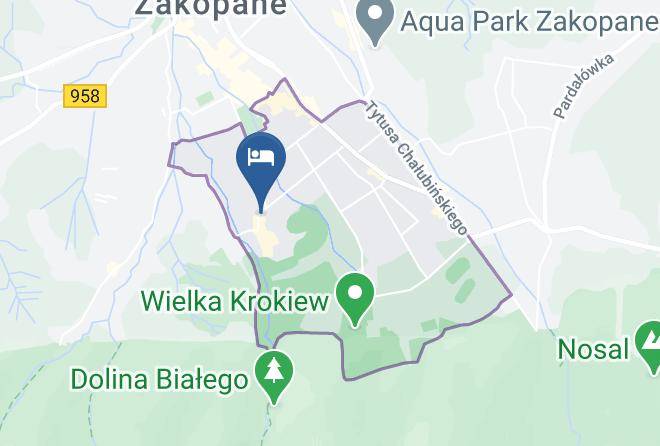 Zakopianski Dwor Pensjonat Map