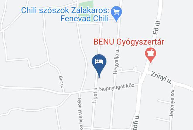 Zalakaros - Zala Kraft Kft Hotel Venus Maps