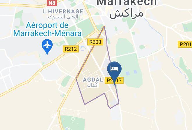Marrakesh - Zalagh Kasbah Hotel &spa Maps