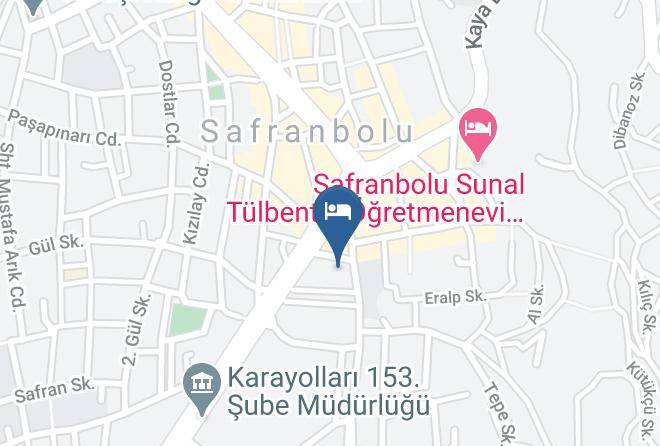Safranbolu - Zalifre Otel Maps