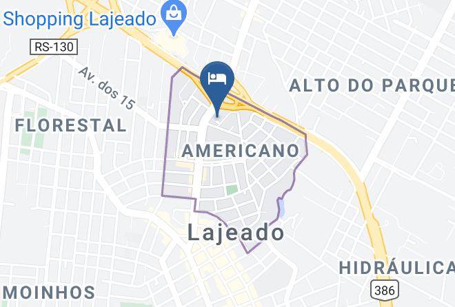 Lajeado - Zallon Hotel Executivo Maps