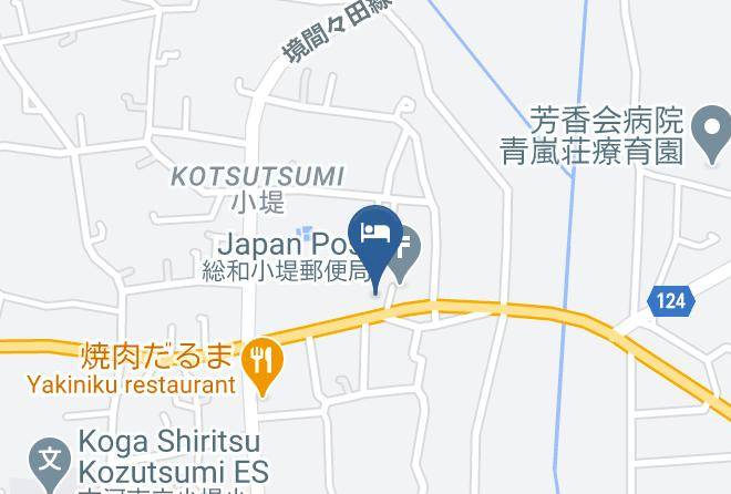 Koga City - Zam Zam Cafe And Hotel Maps