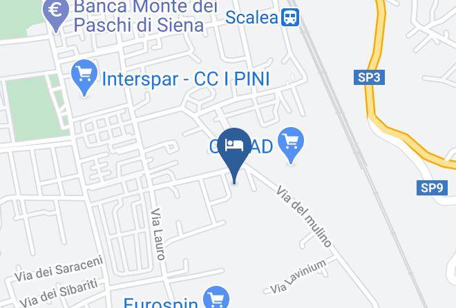 Cosenza - Zama Bed&breakfast Maps