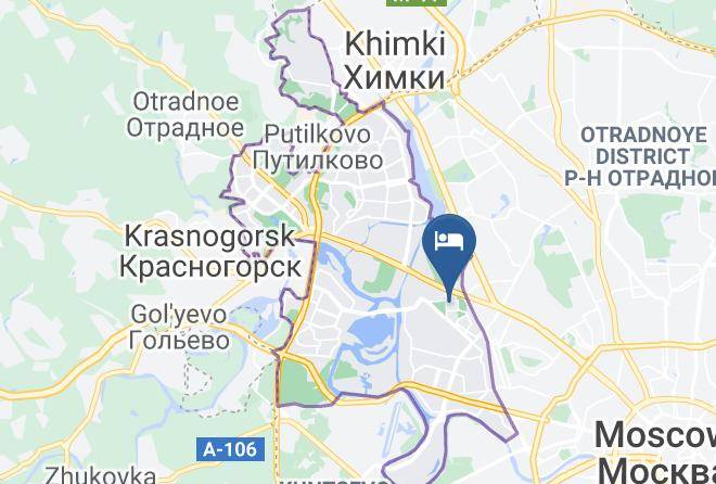 Moscow - Zaman Hotel Maps