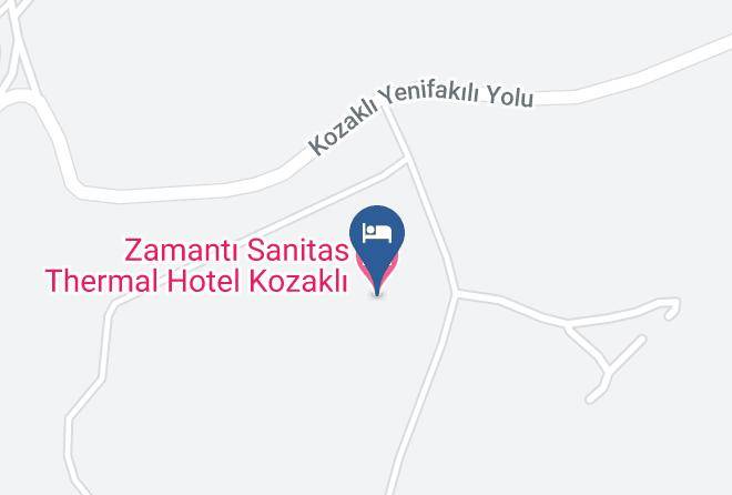 Kozakli - Zamanti Sanitas Thermal Hotel Kozakli Maps