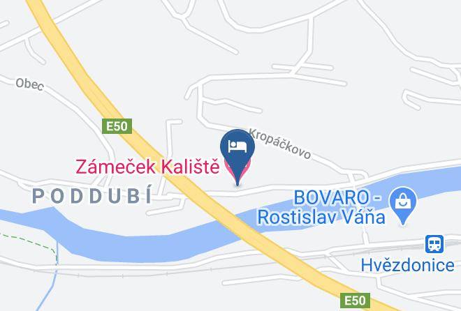 Prague East - Zamecek Kaliste Maps
