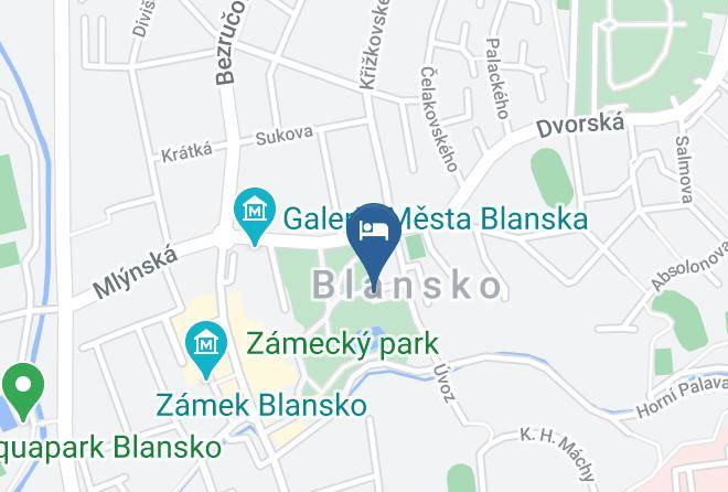 Blansko - Zamecka Sypka Blansko Maps