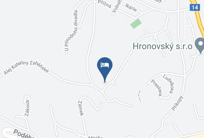 Nachod - Zamecky Hotel U Rajskych Maps